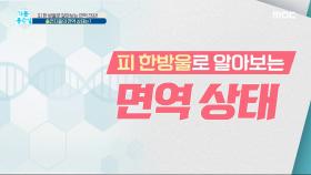 피 한 방울로 알아보는 면역 건강!