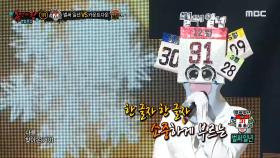 '벌써 일년' VS '카운트다운'의 1라운드 무대 - 커플, MBC 201227 방송