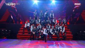 NCT - Year Party Intro & Turn Back Time & Ridin' & 영웅, MBC 201231 방송