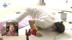 오늘도 다리를 찢는 김지훈♨ 자유분방한(?) 팔과 다리 MBC 201211 방송