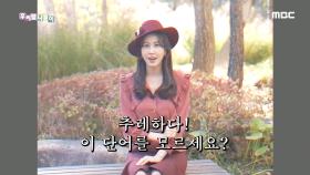교양 있어 보이는 우리말 - 추레하다, MBC 201113 방송
