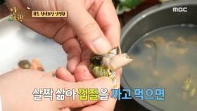 바위틈에 붙어있는 삿갓조개&거북손 ＂신기하네~＂, MBC 210503 방송