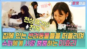《로켓피플》 천상 애견인 이효리🥰 엄정화 집에서 반려견 슈퍼🐕 보고 구아나와 다른 아이들을 떠올리며 사랑 뿜뿜💕｜놀면뭐하니, MBC 200912 방송