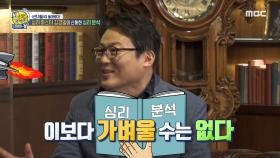 심리 마스터 김경일의 신통한 심리 분석! 선녀들의 분석 결과는?, MBC 210425 방송