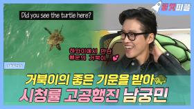 《로켓피플》 ＂나는 거북이의 종(?)이 될 테요...＂ 행운 요정 거북이 보러 갔던 남궁민🐢(feat. 시청률 보장🔥) | 나혼자산다 | TVPP | MBC 191129 방송