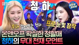 [엠뚜루마뚜루] STRESS 날려줄 에너지🔥 축제에서 라이브로 무대 찢는 갓청하🌸ㅣ#청하 MBC190621방송