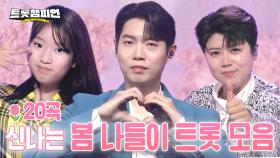 [트롯모음] 꽃놀이에 흥을 돋굴 신나는 봄 나들이 트롯 모음 20곡🌷ㅣ#트롯챔피언ㅣ#트롯869