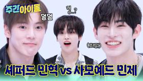 셰퍼드 민혁 vs 사모예드 민제! 멍뭉이들의 팔씨름 결과는?!