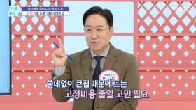 큰 집보단 작은 집! 고정 비용을 줄이자, MBC 251128 방송