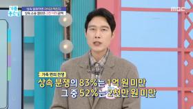 상속 소송 절반은 2천 이하 금액?, MBC 251211 방송