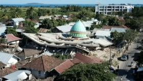 '지진 공포' 인도네시아 롬복, 보름 만에 6.9 강진