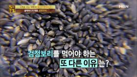 고혈압 완화에 도움을 주는 블랙푸드의 제왕, 검정보리