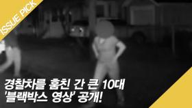 경찰차를 훔친 간 큰 10대 '블랙박스 영상' 공개!