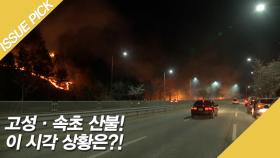 고성·속초 산불! 이 시각 상황은?!