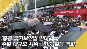 '홍콩 국가보안법 반대' 주말 대규모 시위…미중 갈등 격화