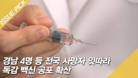 경남 4명 등 전국 사망자 잇따라…독감 백신 공포 확산