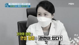 깜빡깜빡 건망증, 만성 염증과 관련이 있다? MBN 210402 방송