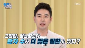 돌연사를 부른다!! 당뇨병&고혈압보다 환자 수가 많은 질환은?! MBN 210518 방송