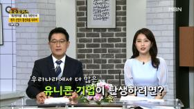 우리나라에 더 많은 유니콘 기업이 탄생하려면? MBN 210605 방송