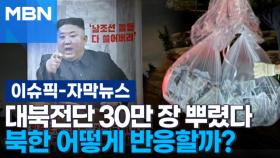 [자막뉴스] 대북전단 30만 장 뿌렸다…북한 어떻게 반응할까? | 이슈픽