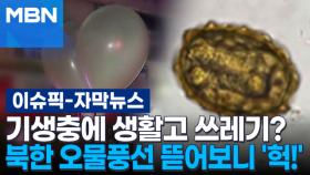 [자막뉴스] 기생충에 생활고 쓰레기? 북한 오물 풍선 뜯어보니 '헉!' | 이슈픽