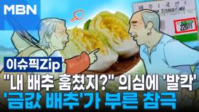 ＂내 배추 훔쳤지?＂ 의심에 '발칵'…금값 배추가 부른 참극 | 이슈픽 zip