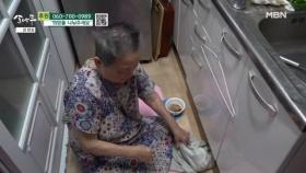 주방에서 주저앉아 아침을 먹는 엄마 MBN 241104 방송