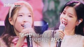 벌써 찾아온 봄? 봄바람처럼 마음을 간지럽히는 하모니♥ 린X김유하 ♬ 비밀의 화원 MBN 250317 방송