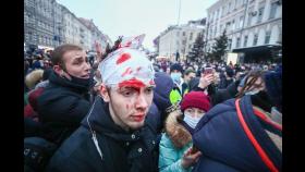 3천명이 체포됐다…러시아 흔드는 ‘나발니 석방 촉구 시위’