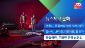 [뉴스체크｜문화] 국립극단, 온라인 연극 상연회