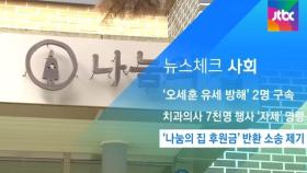 [뉴스체크｜사회] '나눔의 집 후원금' 반환 소송 제기