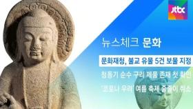 [뉴스체크｜문화] 문화재청, 불교 유물 5건 보물 지정