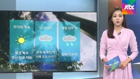 [날씨] 전국 30도 넘는 무더위…구름 많고 곳곳 소나기