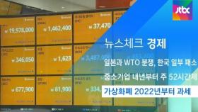 [뉴스체크｜경제] 가상화폐 2022년부터 과세