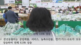 외환위기 이후 첫 6%대 물가…한은 '빅스텝' 밟나