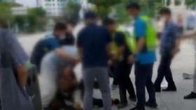'1인 시위' 폭행 봉은사는 침묵…피해자는 이틀째 구토·뇌진탕 호소