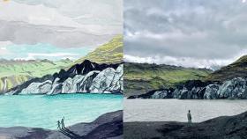 밤이 없는 아이슬란드의 여름…검은 빙하로 상상한 밤 (김물길 여행작가·화가)｜상클 라이프