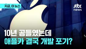 10년 공들인 애플카 개발 포기…