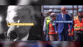 '나이 공격' 이어가는 바이든·트럼프…누구든 당선되면 '최고령' 기록