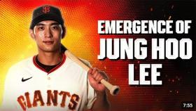 MLB 7분55초짜리 '이정후 다큐' 공개…오늘 왼손투수 161km 공 또 쳤다