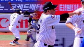 롯데 타자 4명 내리 '헤드샷'…'더는 못 참아' 뛰쳐나온 감독