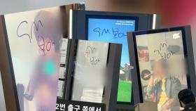서울 곳곳에 가수 보아 '모욕 낙서' 쓴 30대 검거