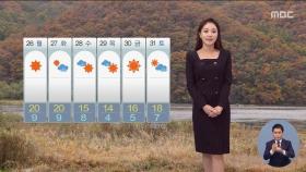 [날씨] '서울 한낮 18도' 추위 누그러져…공기 깨끗