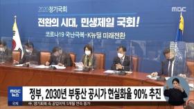 정부, 2030년 부동산 공시가 현실화율 90% 추진