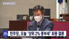 민주당, 오늘 '상위 2% 종부세' 최종 결론