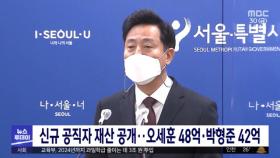 신규 공직자 재산 공개…오세훈 48억·박형준 42억