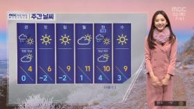 [날씨] 오늘도 영하권 추위, 중부·전북 눈비 조금‥동해안 대기 건조