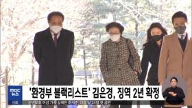 '환경부 블랙리스트' 김은경, 징역 2년 확정