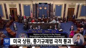 미국 상원, 총기규제법 극적 통과