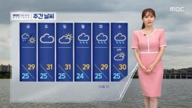 [날씨] 무더위 기승 서울 31.1도‥내륙 요란한 소나기